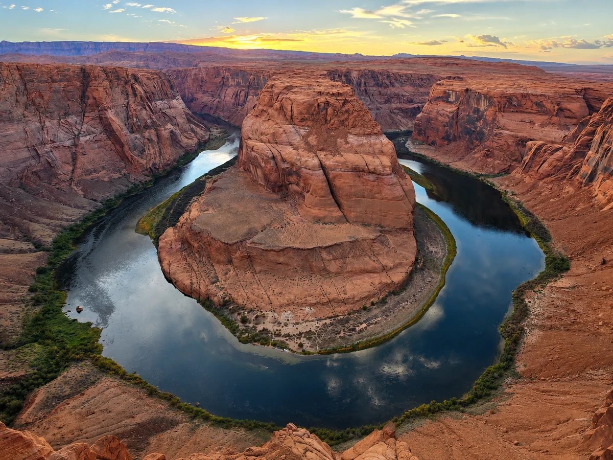 Horseshoe Bend im Westen der USA