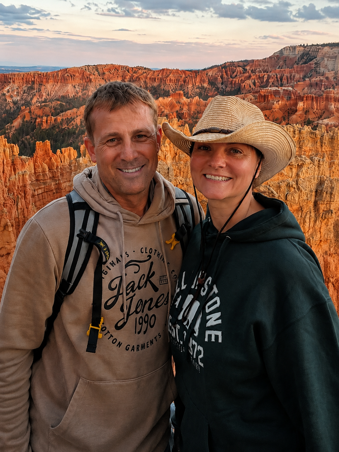 Jana und Markus am Bryce Canyon